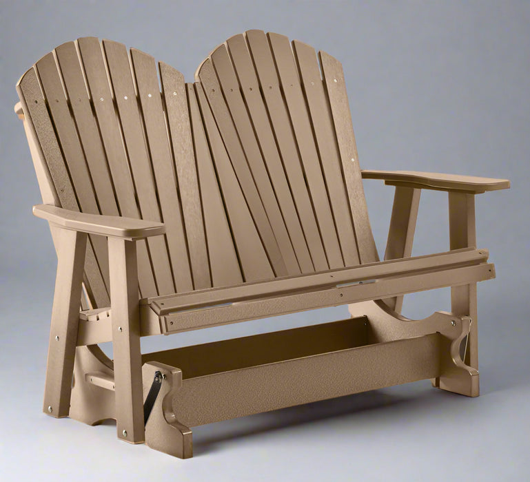 Amish Hilton Adirondack 4' Glider