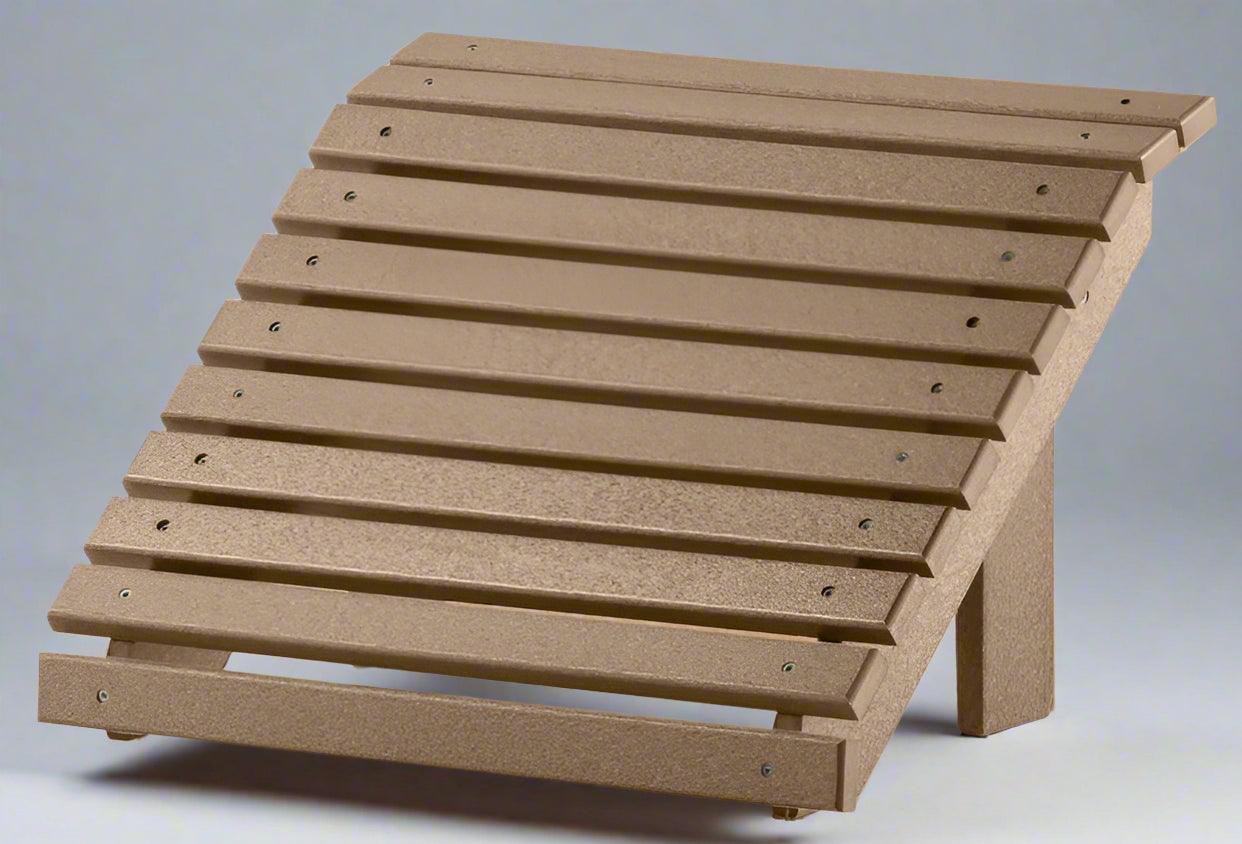 Levi Leisure Adirondack Footrest Amish Poly Adirondack Footrest Ottoman Front Facing