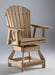 Levi Leisure Adirondack Swivel Counter Chair Amish Adirondack Swivel Counter Chair Front Facing