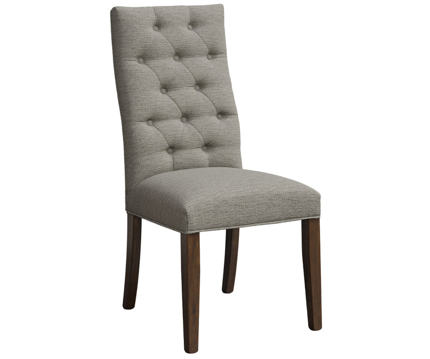 Amish Hilton Fabric Dining Chair - Upholstered Amish Dining Chair - Y&M Chair