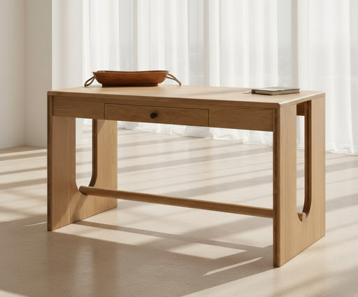 Amish Hubbard Writing Desk
Optional Features:
- Keyboard Pullout Drawer
- Walnut Inlay Top
- Leather Inlay Top
- Tiger Maple Inlay Top
- 1/4" Glass Top