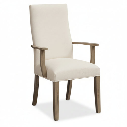 Amish Hudson Fabric Dining Chair - Amish Upholstered Dining Chair - FC Bel Air - Y&M Chair - Arm Chair