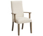 Amish Hudson Fabric Dining Chair - Amish Upholstered Dining Chair - FC Bel Air - Y&M Chair - Arm Chair