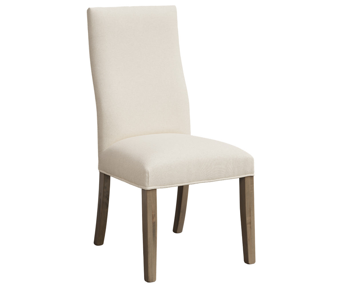 Amish Hudson Fabric Dining Chair - Amish Upholstered Dining Chair - FC Bel Air - Y&M Chair - Side Chair
