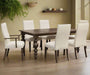 Amish Hudson Fabric Dining Chair - Amish Upholstered Dining Chair -  Y&M Chair - Annabelle Leg Table - Dining Set