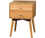 Modern Style Amish Nightstand, Sap Cherry Natural Amish Hudson Style Nightstand
11111