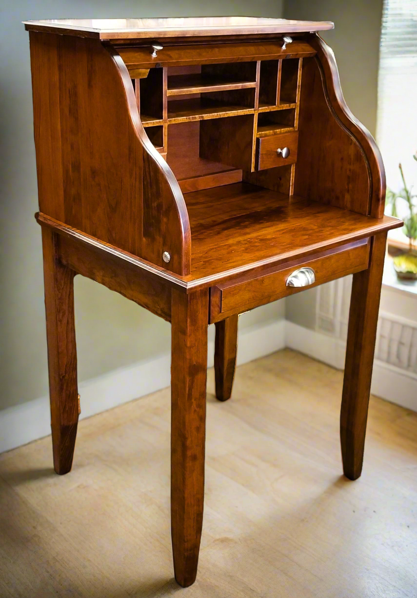 Amish Jasper Rolltop Desk Rolltop Desks Shaker Traditional