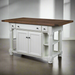 Amish Jefferson City Island 64" Open Ends Kitchen Islands: 60-69" Traditional