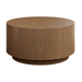 Amish Jupiter Coffee Table Modern Round Modern Pedestal Coffee Table