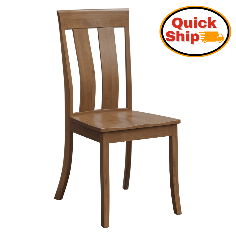 Amish Karston Single Pedestal Dining Set - Solid Oak, Maple, Or Hickory - Sunrise Furniture - Ready in 3 Days - Quick Ship 2