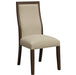 Amish Kelly Fabric Dining Chair - Amish Upholstered Dining Chair - Y&M Chair - Side Chair