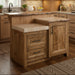 Amish Key West Live Edge Island Bar - Hard Maple Butcher Block Top - Live Edge Top Island - In-Kitchen Photo