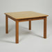 Amish Kids Square Play Table Kids Dining Table Solid Oak Square Leg