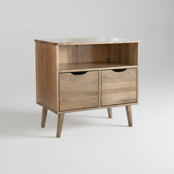 Amish Lake Mills File Cabinet Credenza Mid Century Modern Home Office