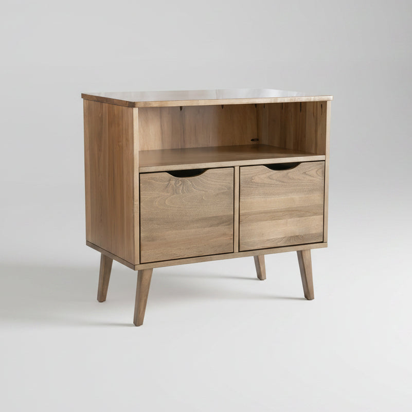Amish Lake Mills File Cabinet Credenza Mid Century Modern Home Office