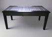 Levi Leisure Living Planked Top Coffee Table Amish Poly Modern Plank Top Coffee Table Front Facing