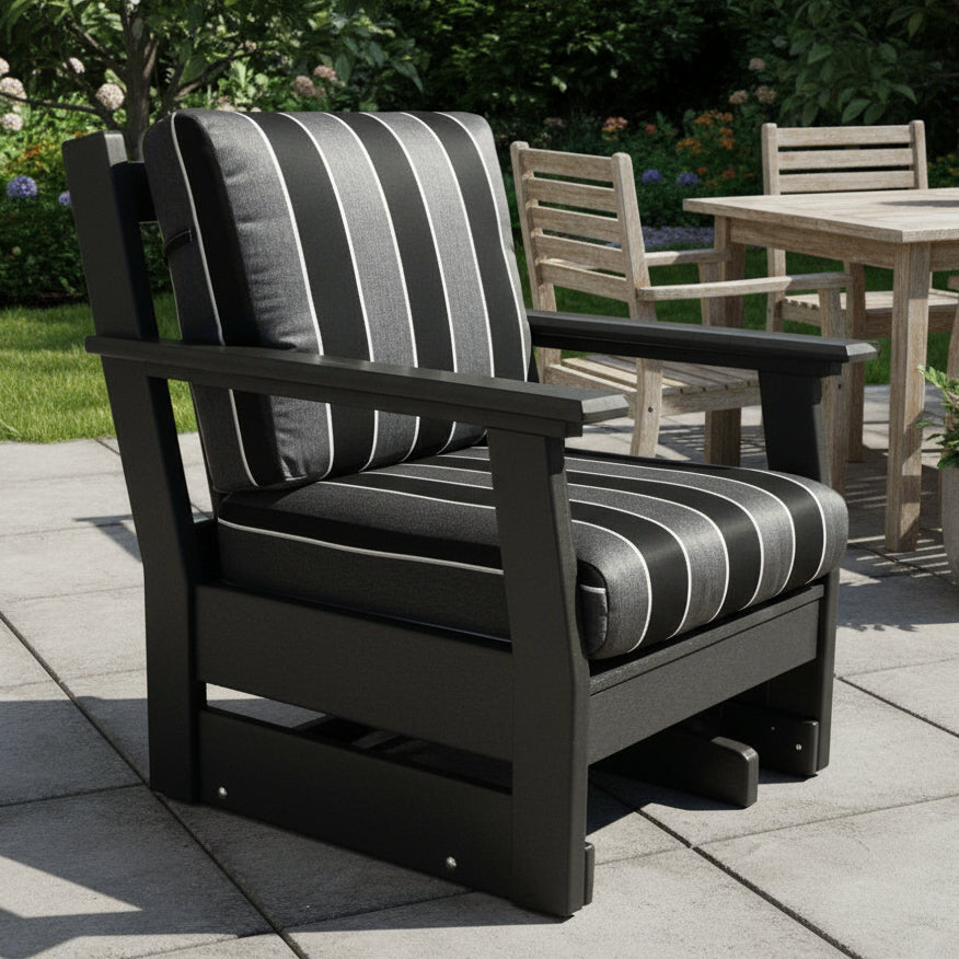 Amish Lakeside Glider