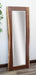Amish Live Edge Walnut Leaner Mirror
Available in Walnut
Details Varies According to Grain Structure. Some may be smooth, others rough
Live Edge on Outside away from Mirror