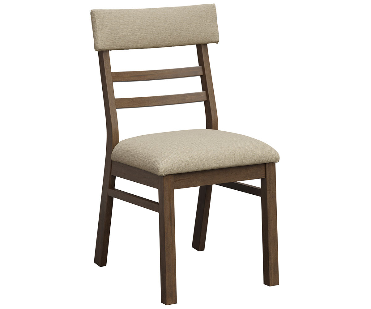 Amish London Fabric Dining Chair - Amish Upholstered Dining Chair - Y&M Chair