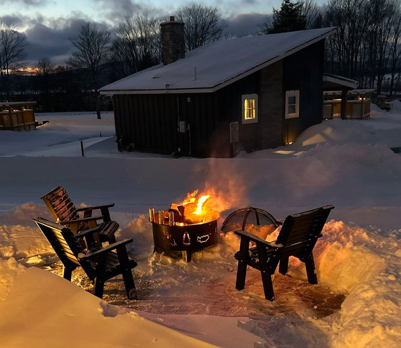 Valley View Cabins Poly Lumber Rollback Chairs