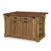 Amish Magnolia Farmhouse Island Bar - Reclaimed Barnwood Top -Amish Farmhouse Island -Blank Photo