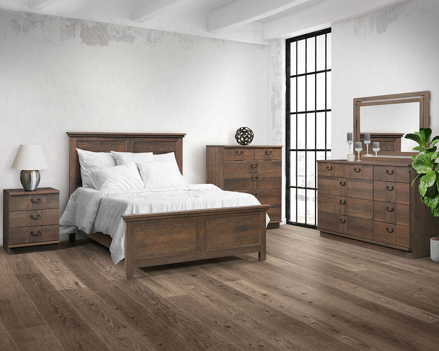 Amish Marquette Bedroom Set Shaker Platform Shaker Bedroom Set Grey Stain