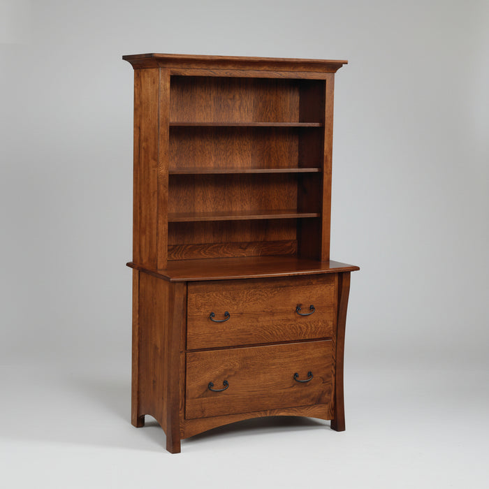 Master Lateral File With Bookcase Top Lateral File Cabinets Mission