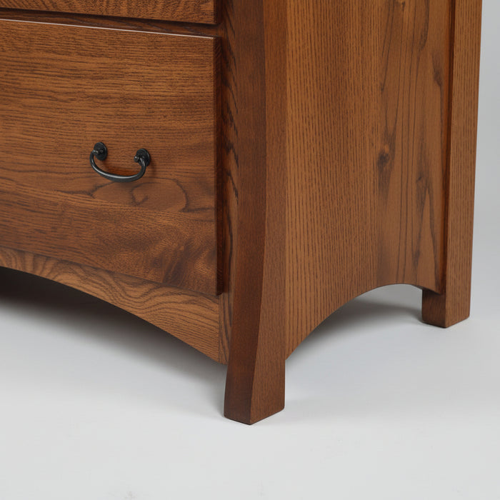 Amish Master Lateral File With Bookcase Top