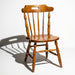 Amish Mate Dining Chair Classic Turned Leg Kitchen Chair Front Facing