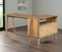 Amish Mid Century Lake Mills Corner Desk