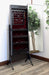 Amish Milano Frameless Cheval Mirror - Amish Jewelry Mirror - Country Corner - 1002-105 - Open Photo