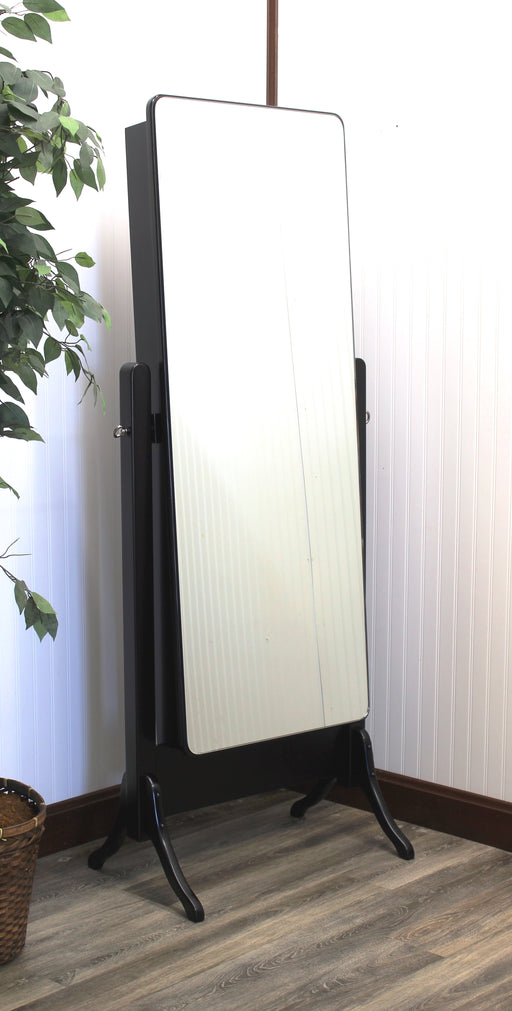 Amish Milano Frameless Cheval Mirror - Amish Jewelry Mirror - Country Corner - 1002-105