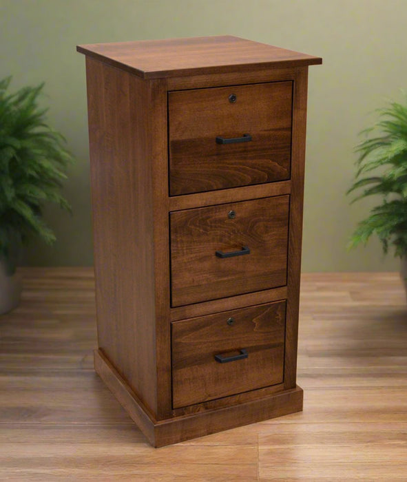 Amish Austin Mission 3-Drawer File Cabinet (Multiple Sizes) 3-Drawer File Cabinets Farmhouse Mission