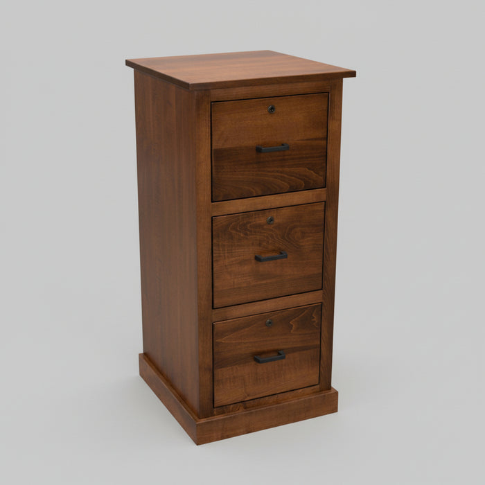 Amish Austin Mission 3-Drawer File Cabinet (Multiple Sizes) 3-Drawer File Cabinets Farmhouse Mission