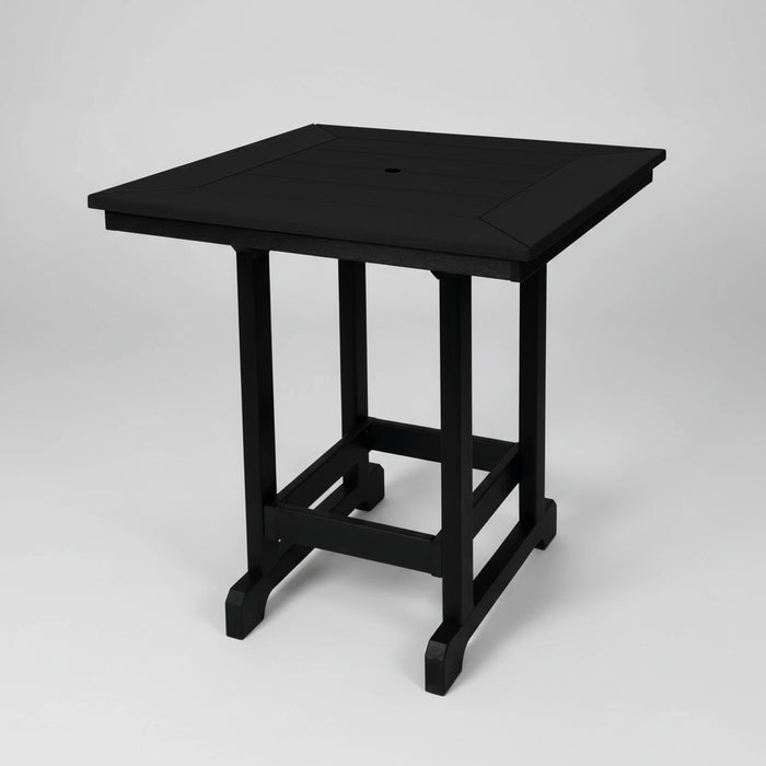 Amish Mission Adirondack Poly Dining Table Duraweather Poly All Black Modern