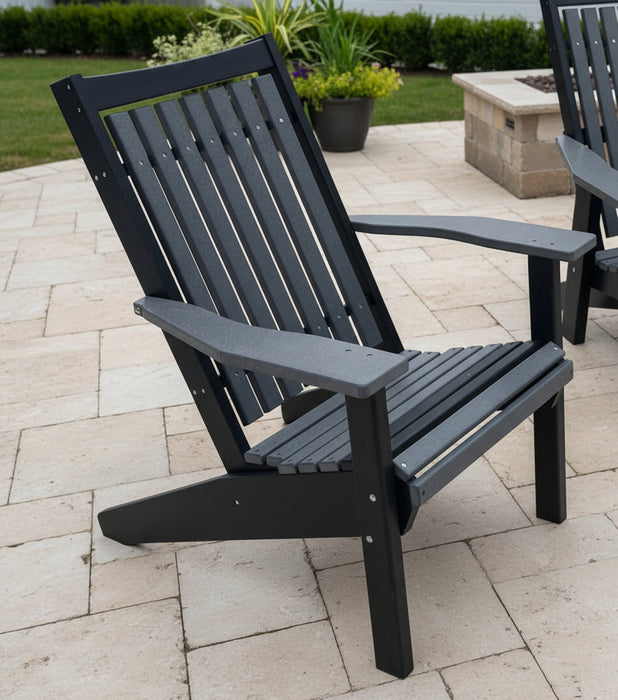 Amish Stackable Mission Deck Chair