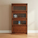 Amish Mission Barrister 36" Stackable Unit 4 Bookcase
Wood Knobs
Flat Glass
