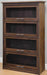 Amish Mission Barrister Bookcase - Multiple Sizes Barrister Bookcases Mission