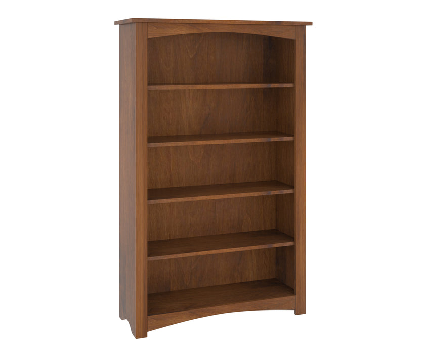 Amish Mission Bookcase 36" Width x 60" Height Front Facing