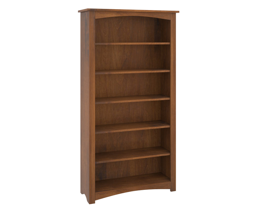 Amish Mission Bookcase 36" Width x 72" Height Front Facing