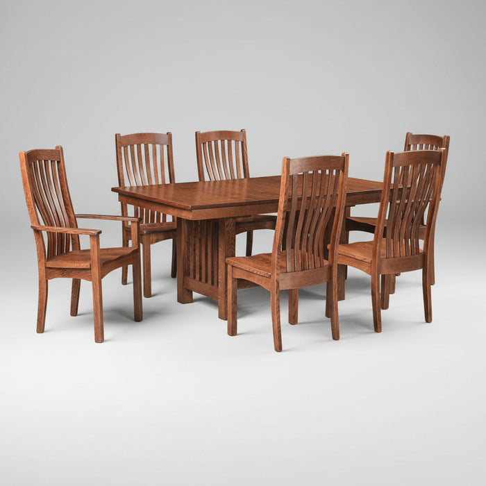 Standard Mission Trestle Dining Table Trestle Dining Tables Mission