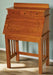 Amish Mission Secretary Writing Desk Secretary Desks Farmhouse Traditional