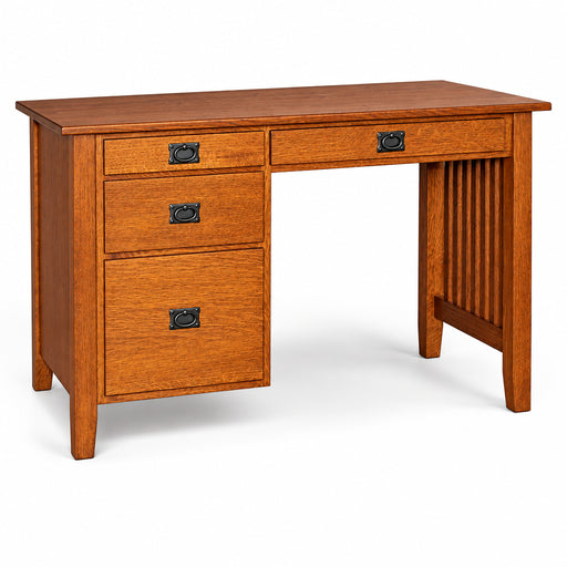 Prairie Mission Single Pedestal Desk Single Pedestal Desks Mission
48" Wide x 22" Deep x 30" High
Rustic QSWO - OCS-113 - Michaels
