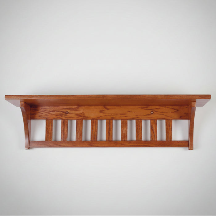 Amish Mission Shelf 7" Deep - Multiple Sizes Shelves Mission