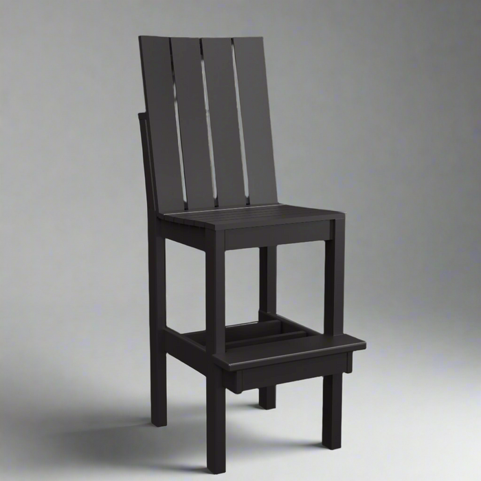 Amish Modern Bar Height Dining Chair  poly outdoor furniture