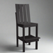 Amish Modern Bar Height Dining Chair  poly outdoor furniture