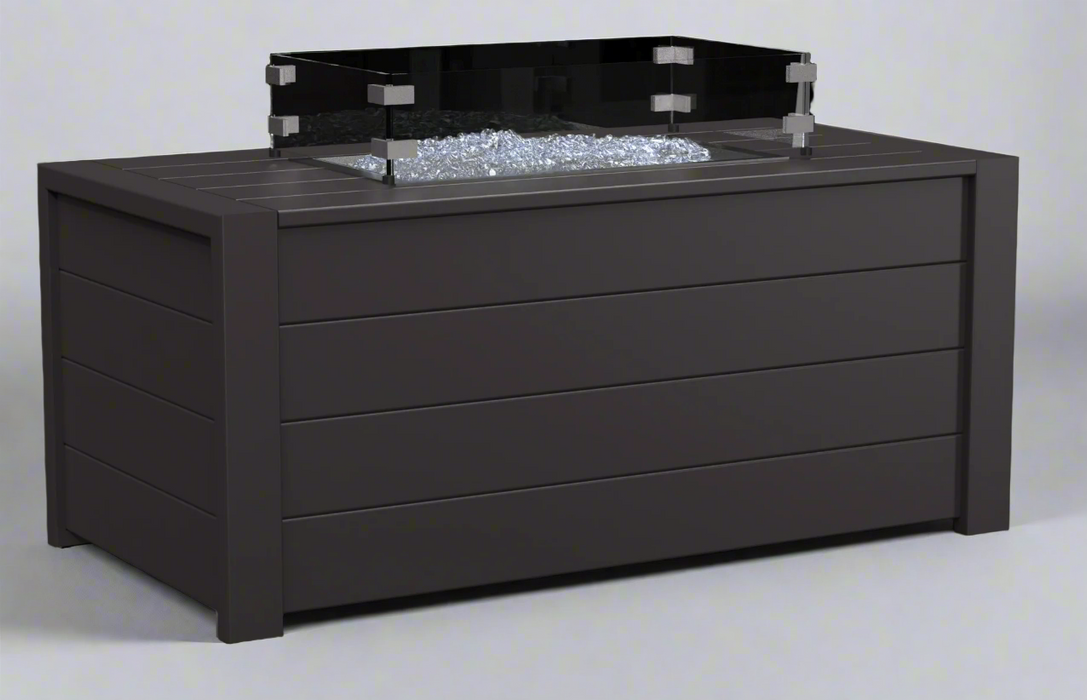 Amish Modern Fire Table Poly Outdoor Furniture