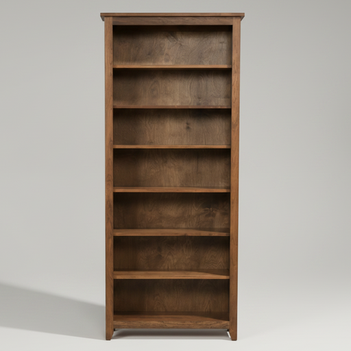 Quick Ship Amish Modern Mission Bookcase 36"x84" Bookcases Mission