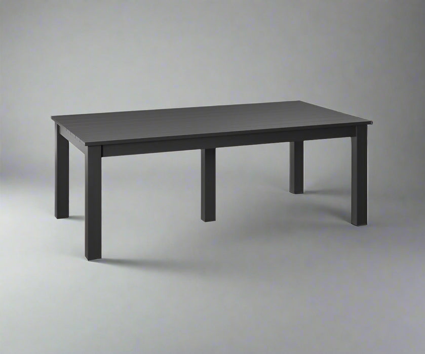 Amish Modern Rectangle dining Table 84" Poly Outdoor Furniture Dining