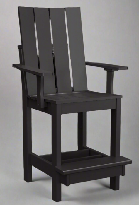 Amish_Modern_Side_Chair Poly Arm Chair Outdoor Dining Furniture